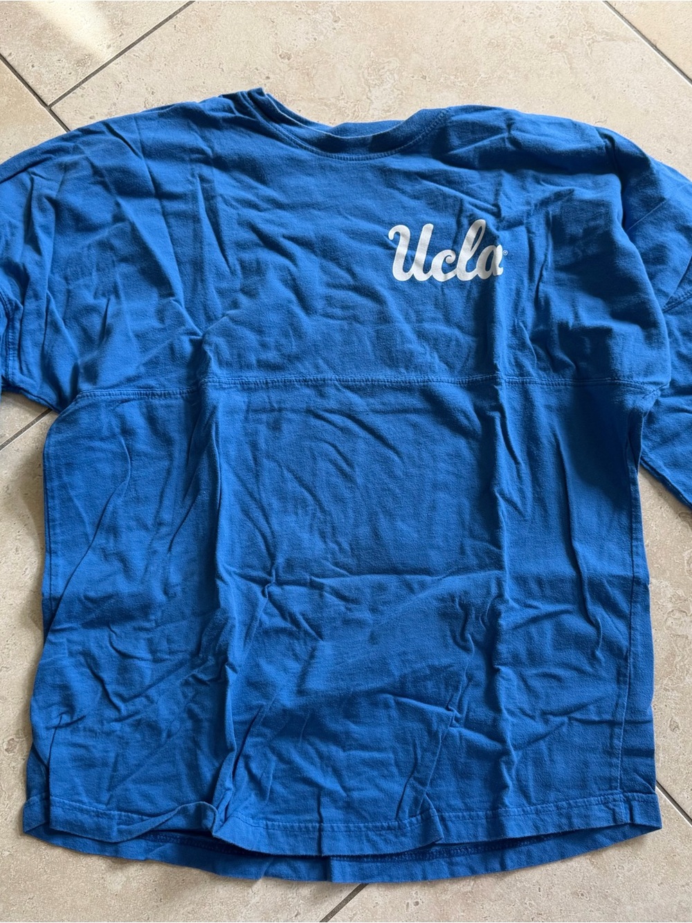 UCLA Blue Script Logo Jersey T-Shirt